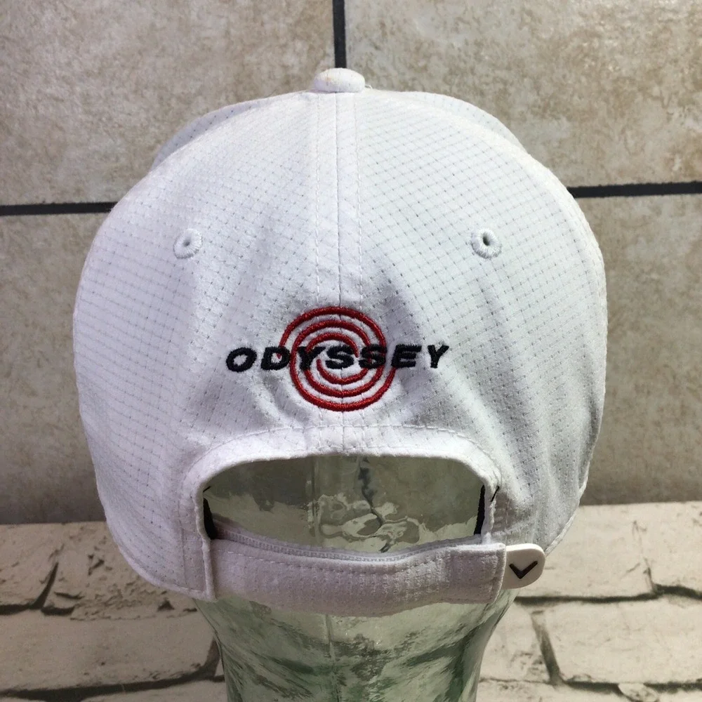 Callaway White‎ Golf Hat Adjustable Ball Cap